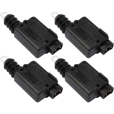4 × Moteur Centralisation de Porte ou Coffre pour Clio 2 Duster Logan Sandero, Actionneur de Verrouillage Central pour Megane Scénic Trafic Twingo Espace Kangoo Master 2 7701039565