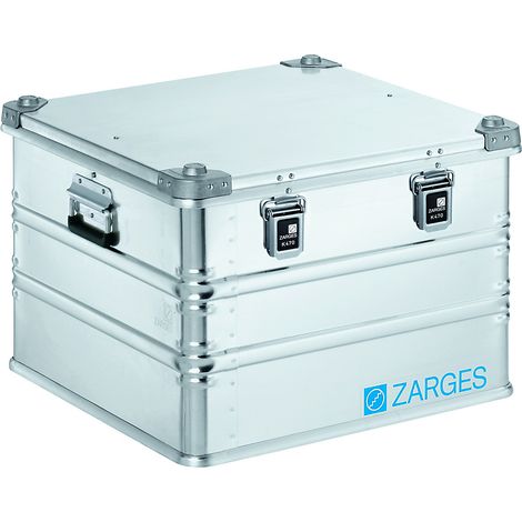 ZARGES, Caisse de transport en aluminium, capacité 115 l, L x (1/3)