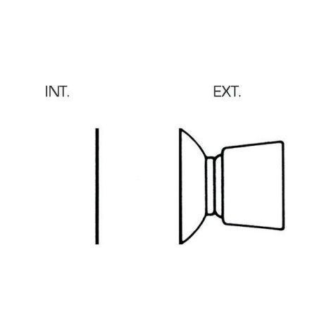 Bouton placard Inox V6079 - ASSA ABLOY VACHETTE (1/2)