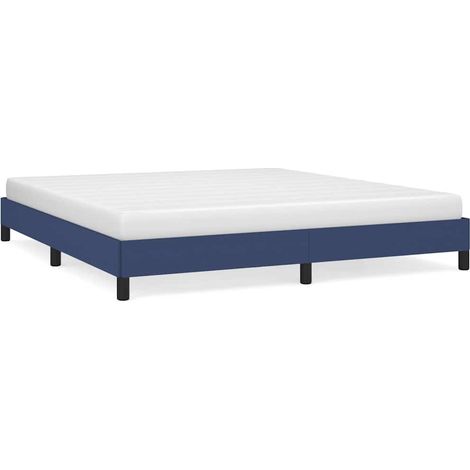 Maison Exclusive - Giroletto senza Materasso Blu 180x200 cm in Tessuto (1/5)