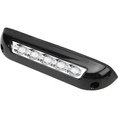 Barre lumineuse LED 8 pouces 12V 6500K IP66 étanche 5,7W, lampe extérieure pour porche, caravanes, bateaux, yachts (1/5)
