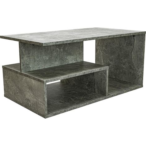 top-e-shop PRIMA Couchtisch Beton 90 cm