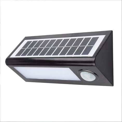 Aplique led solar korpass con sensor 27cm 8W 6400K (1/2)