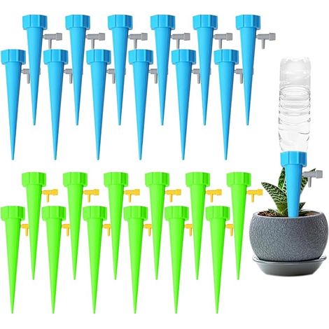 Système d'irrigation automatique 24 pièces, arroseur automatique pour plantes avec vanne, arrosoir réglable, arrosoir (1/5)