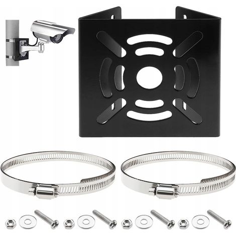 Support de montage sur poteau pour caméra de surveillance, universel 45-100 mm (1/4)