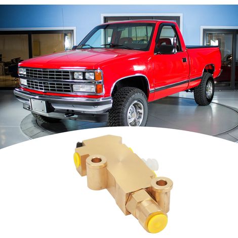Klassisches Hochleistungs-Bremsverteilerventil PV2 für Scheiben-/Trommelbremsen, geeignet für Chevy GMC Full-Size-Trucks der Baujahre 1978-1987, aus Kupfer. (1/5)