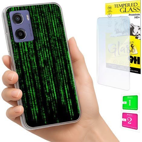 Funda para Motorola Moto E15 / Moto G05 con cubierta trasera y cristal 9H. (1/5)