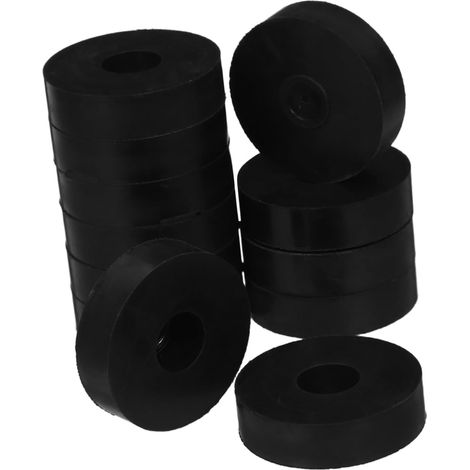 de 12 patins ronds en caoutchouc anti vibrations (1/5)