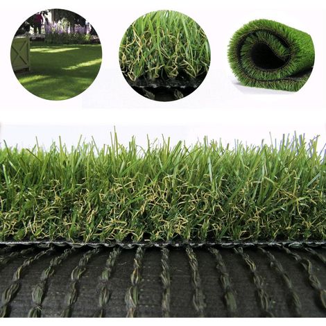 Erba Prato Sintetico Artificiale 50 mm Anfield 3x10 mt Tappeto Manto Erboso 3x10 metri (30 mq) Colore Verde Spessore 50 mm