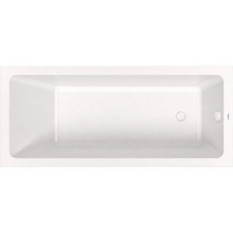 Bañera recta 180 X 80 DURAVIT Duravit No.1 + desagüe blanco