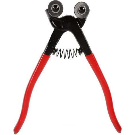 Lntyq Pince à Carreaux, Pince Coupe-Verre, Pince Coupante pour Carrelage, pour la Céramique, Autres Matériaux Divers, Carreaux de Verre Taillé (Rouge)
