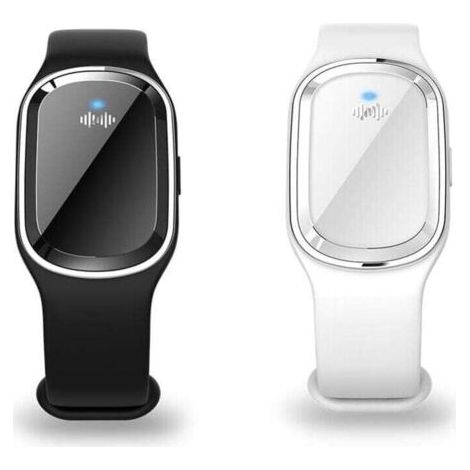 Lot de 2 montres-bracelets anti-moustiques à ultrasons, bracelet anti-moustiques pour enfants adultes (1/4)