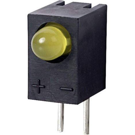 Kingbright  LED bedrahtet  Gelb Quadratisch 3 mm 15 mcd 40 ° 30 mA 2.1 V