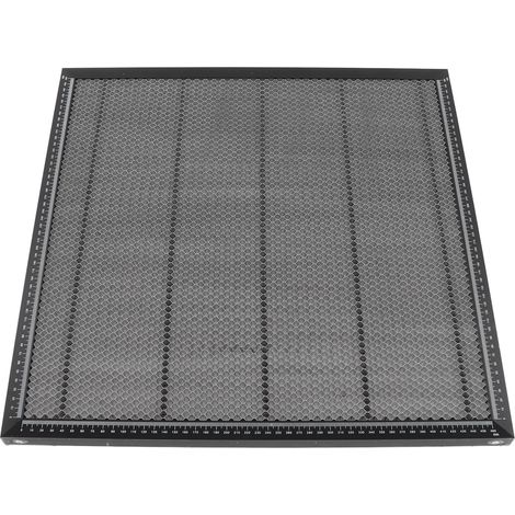 Accessoires pour plateforme de machine de découpe laser : panneau alvéolaire en aluminium 500 x 500 mm (1/5)