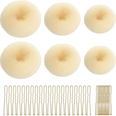 Juego de 6 piezas para hacer pan de donuts con donuts y bollos, 40 horquillas (1/5)