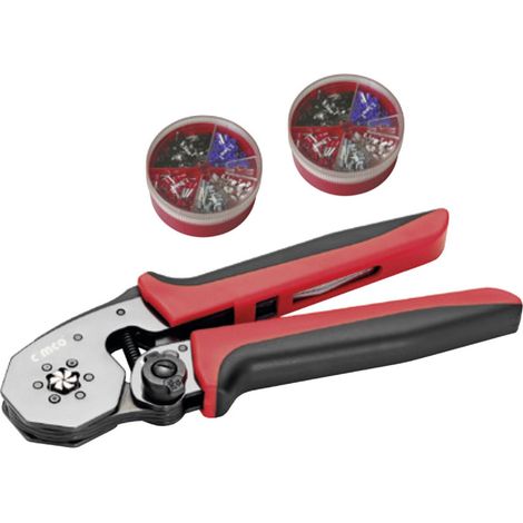 CIMCO Aderendhülsen-Presszange Flexi-Crimp 6 Set 500-teilig 0,5-16 mm²