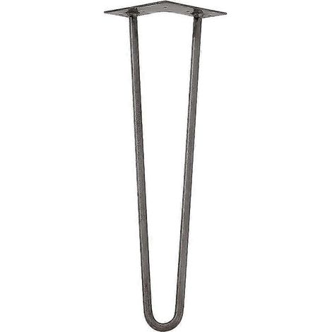 Pieds de table en acier massif, 45 cm (1 pièce) (1/5)