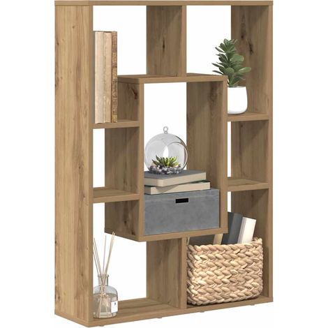 vidaXL Libreria Rovere Artigianale 63x20x90 cm in Truciolato
