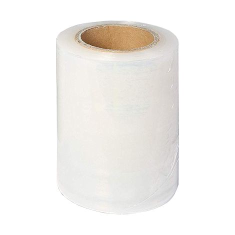 Rotolo di pellicola termoretraibile trasparente 220mt x 10cm 23mic (1/2)