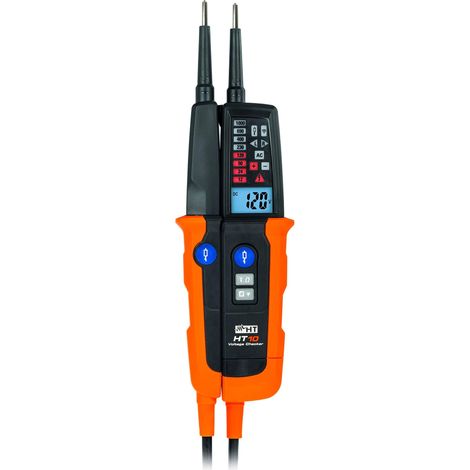 HT Instruments HT10 Tester di tensione a due poli CAT III 1000 V, CAT IV 600 V Acustico, Grafico a barre, LCD, LED (1/4)