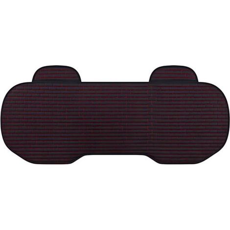 Cojín para asiento，Funda de lino para asiento de coche，Para todas las estaciones，Cojín para el asiento trasero，141 x 59 x 2 cm (1/5)