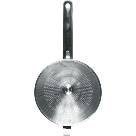 1 Wok Inox, Diamètre 185mm, Hauteur 350mm, Acier Inoxydable, Cuisine Professionnelle (1/2)