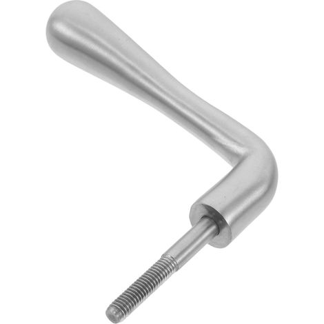 Poignée de porte cheminée à ressort en métal, rechange pour poêle bois, accessoire résistant la (1/5)