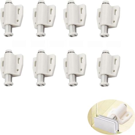 8-teiliges Set Türdämpfer für Schranktüren, Küchentüren, Soft-Close-Dämpfer, geräuschlose Möbel
