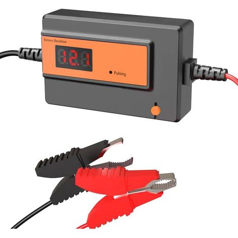 Désulfateur Automatique de Batterie pour Batteries Plomb-Gel AGM SLA,12-48V,400AH(Orange) (1/5)