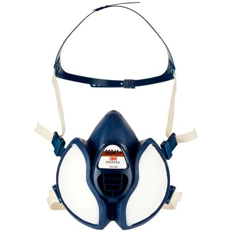3M Mehrweg Halbmaske FFA1P2R D Filter 06941+ wartungsfrei (1/2)