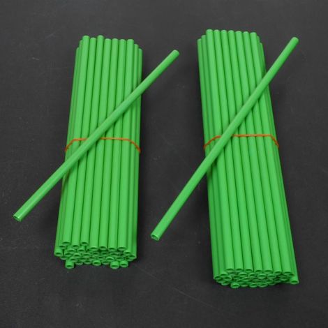 80 Speichendeckel grün für Vorder- und Hinterradfelgen von