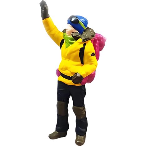 Escursionisti in miniatura in scala 1/87 - Guida di montagna