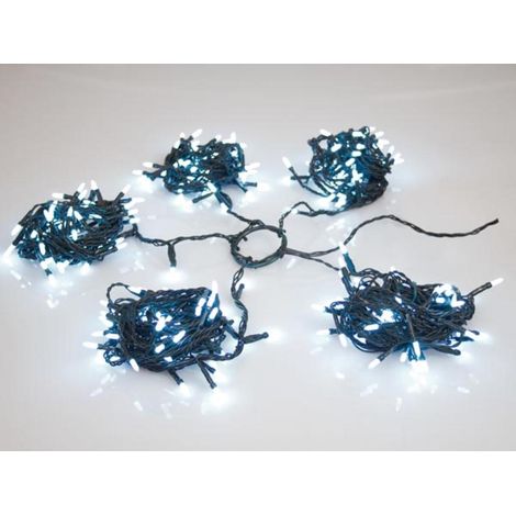 SPEED LIGHT LED - 330 WHITE LAMPS - GREEN WIRE - MODULATOR - 24 V (FOR TREE OF 240 CM) VELLEMAN 5420046520594 (1/2)