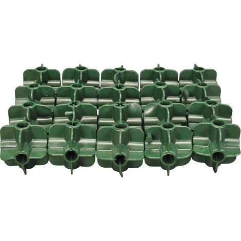 Bamboo Cane Flexible Fruit Cage Connectors (Pack of 20) (1/5)