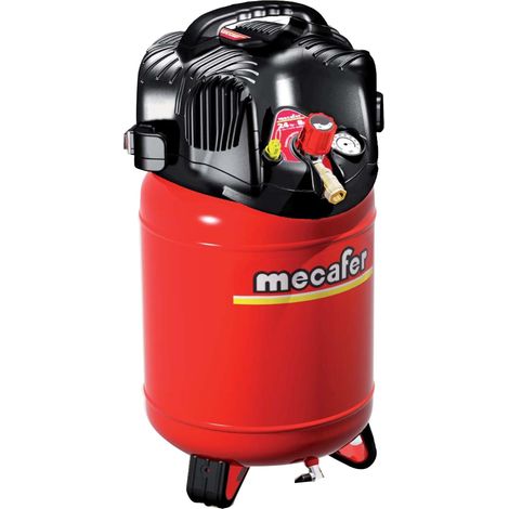 1 Compresseur Vertical, Cuve 24L, Moteur 1,5HP, Sans Entretien, Pour Gonflage Et Peinture