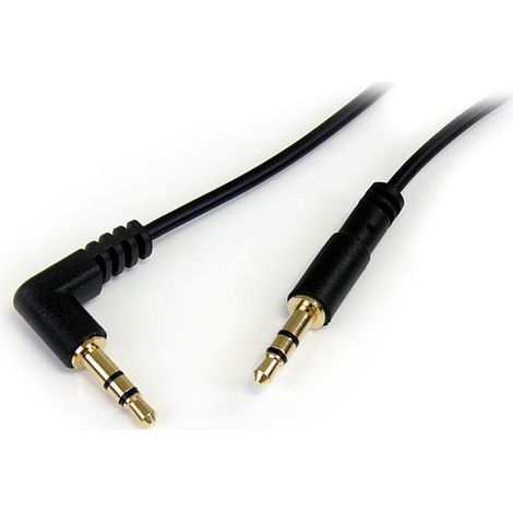 StarTech.com MU1MMSRA cavo audio 0,3 m 3.5mm Nero (1/5)