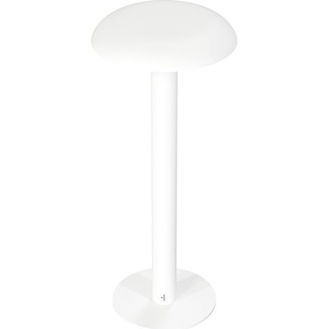 Lampada da Tavolo Portatile Bimba LED 2W IP65 Dimmerabile CCT 2000K/3100K/5000K Bianco Opaco - Beneito & Faure per Interni ed Esterni (1/5)