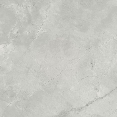 Carrelage effet Marbre Gris Mist 60x60x0,9 cm Brillant Montira - Sol et mur intérieur (vendu par carton de 1,08 m²) - RO'MA CARRELAGE
