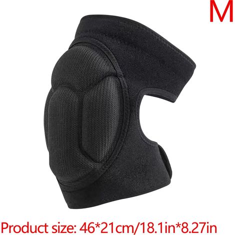 Genouillères - Mousse EVA Épaisse - Pour Jardinage Construction Sport - Ajustables Par Boucle Nylon - Taille Unique - 1 Pièce (1/4)