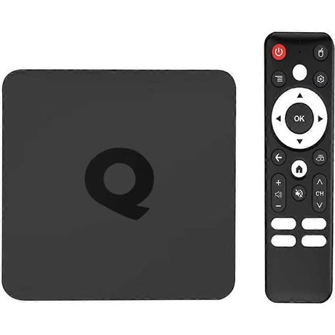 Android 10.0 Smart-TV-Box ATV H313 mit Dual-WLAN (2,4 GHz und 5 GHz), 4K-HD-Video, Quad-Core-Prozessor, 2 GB RAM und 16 GB Speicher, Mediaplayer (EU) (1/5)