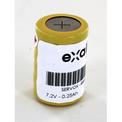 Batería 7.2V 250mAh para laringoscopio Servox