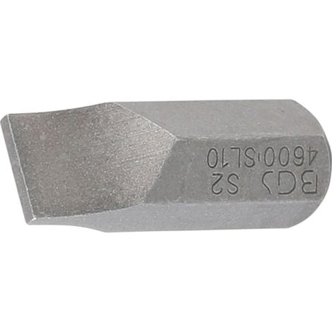 BGS  punta  cacciavite  esagono  esterno  10  mm  (3/8")  a  taglio  10  mm  -  4600