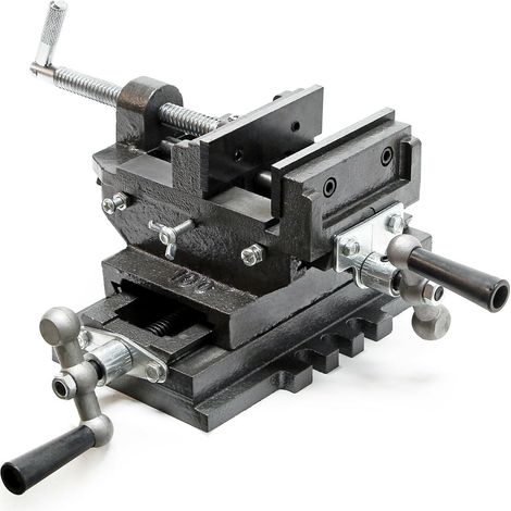 Étau de machine 2 axes 100 mm étau table croisée table de fraisage ou bien établi