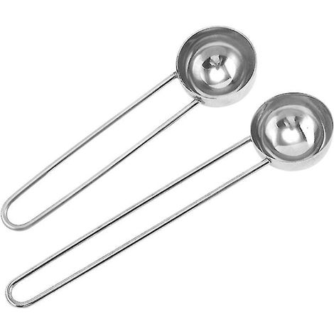 Cuillère doseuse en acier inoxydable pour utilisation de mesure (1/3)