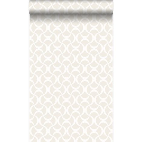 papier peint graphique blanc  - Origin Wallcoverings (1/5)