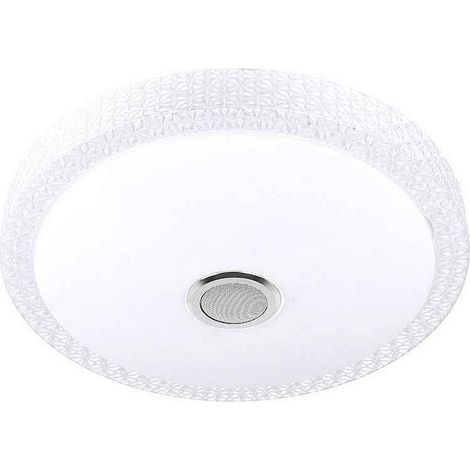 Plafon 72w zaid 3000-4000-6500k rgb blan/transp buetooth 10x50x50 cm remoto,reg.int.memoria.altavoz 5760lm (1/5)