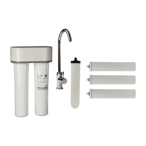 Doulton duo hip anti calcaire sous evier avec cartouches supplémentaires