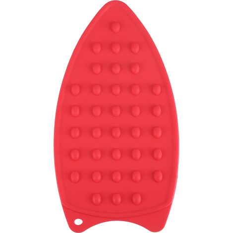 Tapis de Repassage Antidérapant en Silicone Résistant à la Chaleur - Protection Rouge (1/5)