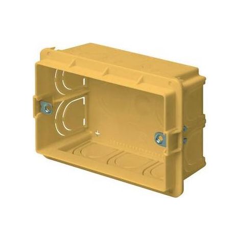 10 x SCATOLA RETTANGOLARE INCASSO 4 P 118X48X70MM