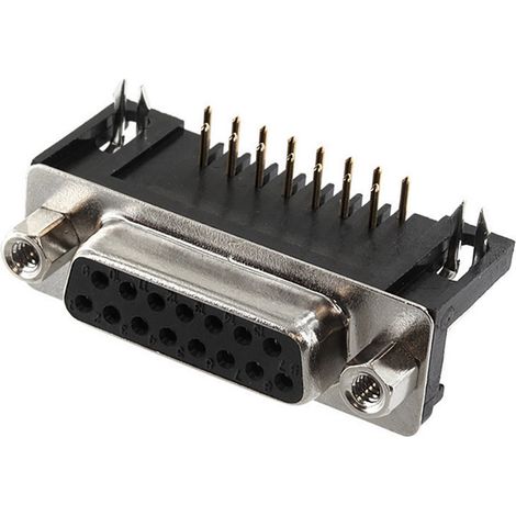 econ connect  BUN15WB/9 D-SUB Buchsenleiste 90 ° Polzahl: 15 Lötpins 1 St.